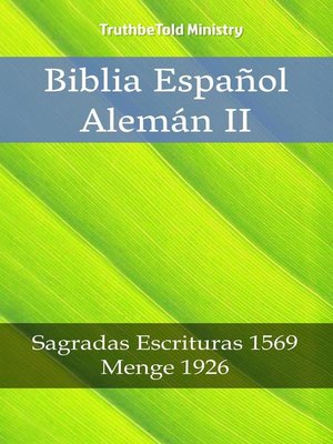 cover image of Biblia Español Alemán II